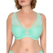 Smart & Sexy Women's Mesh Plunge Bra, Style SA1389