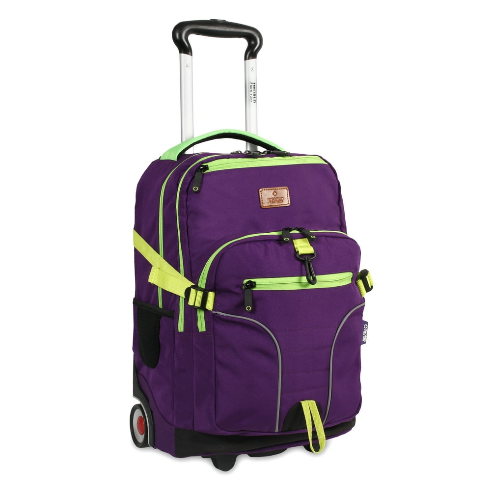 J World New York J World Lunar Laptop Rolling Backpack