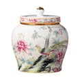 thumbnail image 1 of DOLITY Boîte à Thé en Porcelaine Pot à Gingembre Finition Soignée Chinois pour B, 1 of 9
