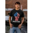 thumbnail image 5 of USA All the Way American Pride Crewneck T Shirts Boy Girl Teen Brisco Brands XS, 5 of 6