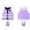 Purple, variant on shqvo Toddler Life Jacket 30-50 Lbs High-Buoyancy Print Adjustable Strap Swim Vest for Kids Breathable Kids Water Outdoor Swim Vest