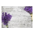 thumbnail image 3 of Tiptophomedecor Floral Wallpaper Wall Mural - Lavender Postcard, 3 of 4