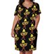 thumbnail image 3 of Funky Curioso George. Vestido suelto con bolsillo vestidos elegantes para mujer vestidos de manga larga vestido para mujer, 3 of 7