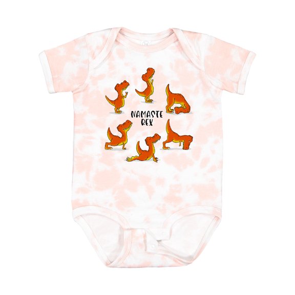 Inktastic Namaste Rex Yoga Master Boys or Girls Baby Bodysuit