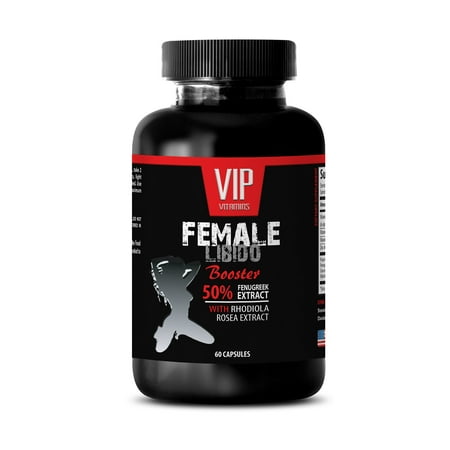 Increase sexual desire for women - FEMALE LIBIDO BOOSTER PILLS - Fenugreek - 1 Bottle 60 (Best Libido Booster For Females)