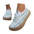 thumbnail image 3 of Breathable Lace Up Platform Casual Walking Shoes Comfortable Lightweight Sneakers for Everyday Wear Women's, 3 of 9