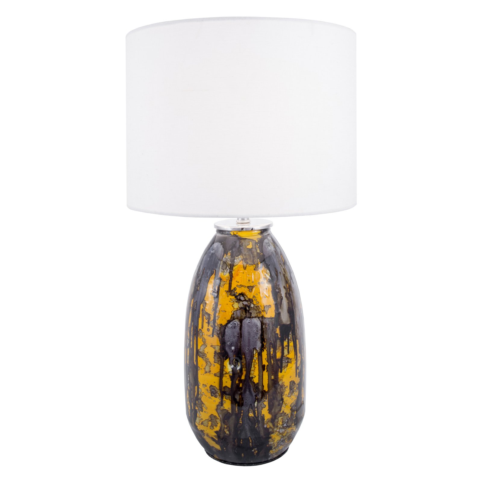 glass vase lamp