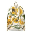 thumbnail image 2 of Sunflower Watercolor Artwork Backpack – Artistic Floral Pattern, Lightweight Travel Daypack with Comfortable Straps for Women and Teens, 2 of 4