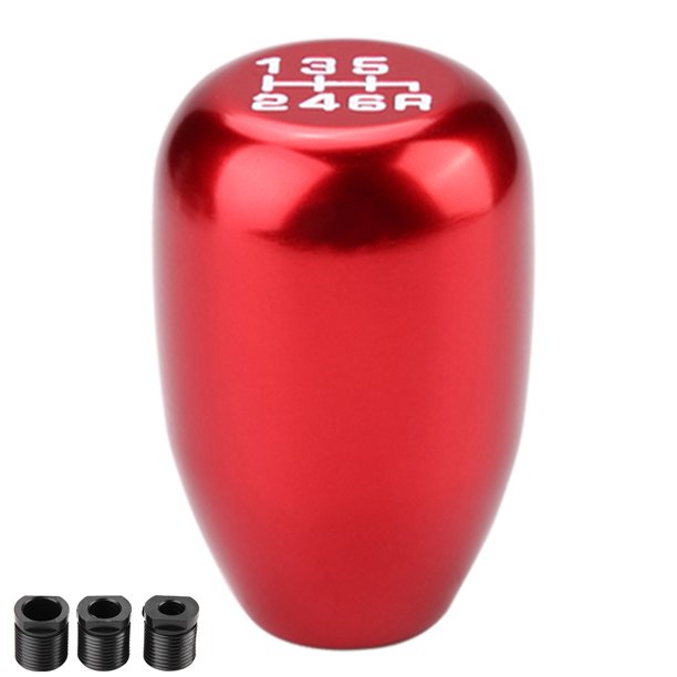 Perilla Manual De Modificación Universal Para Coche, Palanca De Cambios, 6 Velocidades (Rojo) Serendint VI003140-00