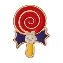 Uutvmp Cute Cartoon Halloween Brooch Pin Set, Novelty Funny Pumpkin Ghost Candy Bat Enamel Lapel Pins, Clothing Bags Hats Brooches Badge Jewelry Thanksgiving Party Costume Gift