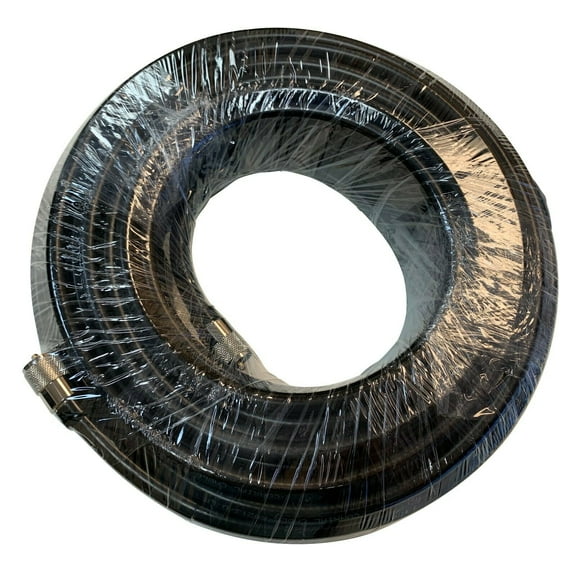 Harvest 75 Ft RG-213/U Coax Cable PL259 Connectors, 50 ohm CB, Ham Scanner
