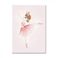 thumbnail image 2 of Wekity Cartoon Fairy Rabbit 2 Wall Art Canvas Print Poster, Simple Cute Watercolor Art Painting Decor for Home Living Room Bedroom Office and Children, 2 of 4