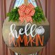 thumbnail image 4 of Halloween Thanksgiving Pumpkin Decoration Door Panel Wooden Crafts Home Decoration Hanging Holiday Decoration, 4 of 6