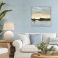 thumbnail image 3 of Stupell Industries Contemporary Lake Shore at Sundown Gray Framed Giclee Art, 24 x 24, by Julie DeRice, 3 of 8