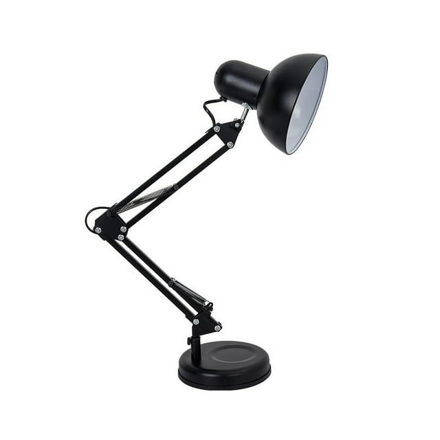 Jinsinto Desklamp Foldable Reading Lamp Plastic/Metal Black