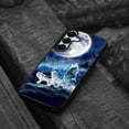 thumbnail image 4 of WIRESTER Shockproof Soft Rubber Cover Case for Samsung Galaxy S25 6.2" 2025, Wolf Pack Moon, 4 of 5