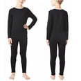 thumbnail image 2 of Ensemble de Base Couche Chauffante pour Enfants, Noir, Petit, 2 of 10