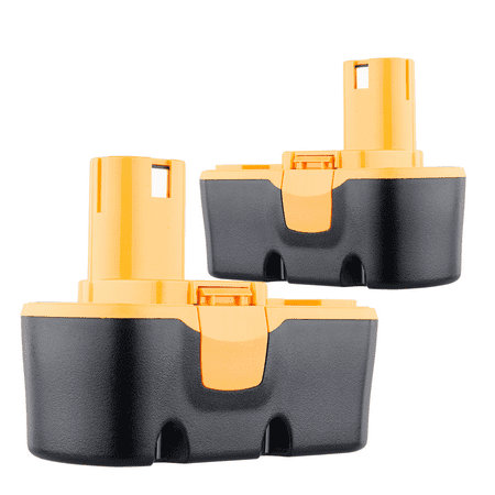 

Mingsci 2Pack for Ryobi 4.6Ah 18 Volt Battery P100