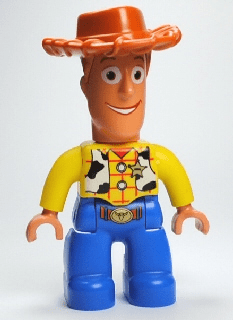 Svinde bort evaluerbare Skifte tøj LEGO Toy Story Duplo Figure Lego Ville, Male, Woody Minifigure - Walmart.com