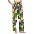 thumbnail image 2 of FORMRS Women's Pajama Pants with Pockets Soft Comfy Loungewear Sleep Bottom, Sizes S-2XL, Flamingo Floral Pattern, 2 of 8