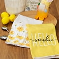 thumbnail image 4 of JOOCAR Kitchen Towels, Spring Yellow Jasmine Bee Hello Sunshine 16x27.5 Inch Kitchen Towels for Kitchen Decor Housewarming Gift Towels Set of 2, 4 of 6