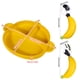 thumbnail image 3 of Juego de Platos con Ventosa, Diseño Antideslizante, Compartimentos Separados para Alimentos, Fácil de Alimentar, Apto para Lavavajillas y Microondas, Irrompible, Ideal para Quienes Comen Sol, 3 of 5