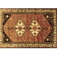 thumbnail image 1 of Ahgly Company Indoor Rectangle Persian Brown Traditional Area Rugs, 4' x 6', 1 of 4