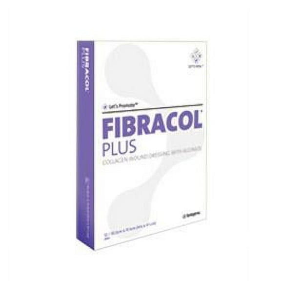 Collagen Dressing Fibracol Plus Collagen / Alginate  4'' x 8-3/4'' Box of 6