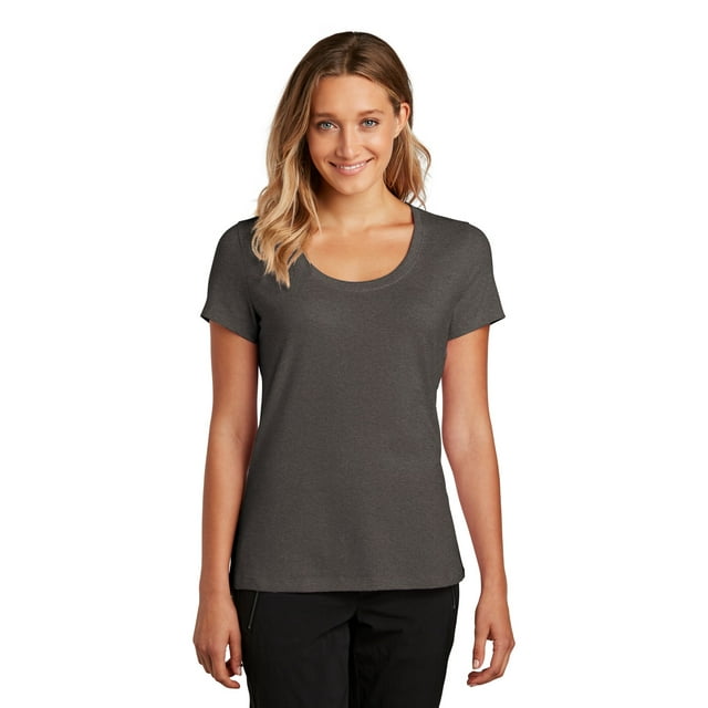 District T-Shirt à Encolure Dégagée Flexible pour Femmes DT7501