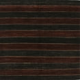 thumbnail image 1 of Ahgly Company Machine Washable Indoor Square Contemporary Black Brown Area Rugs, 3' Square, 1 of 7