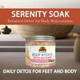 thumbnail image 6 of OKAY Pure Naturals Himalayan Pink Salt Foot Soak Detox Salt with Lavender & Tea Tree Oil - 20 oz / 567 gr, 6 of 6