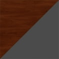 thumbnail image 6 of Bowery Hill 72" Transitional Wood Bow Front Desk Shell in Hansen Cherry, 6 of 8