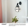 thumbnail image 5 of 83670BK Lark Colby - 15W 1 LED Small Wall Sconce-15.75 Inches Tall and 9.25 Inches Wide-Black Finish, 5 of 11