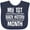 Navy Blue, variant on Inktastic 1st Black History Month Boys or Girls Baby Bib
