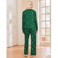 thumbnail image 2 of Ekouaer Comfy Housewear Set Sleeping Set Soft Nightwear Loungewear Plus Size, 2 of 6
