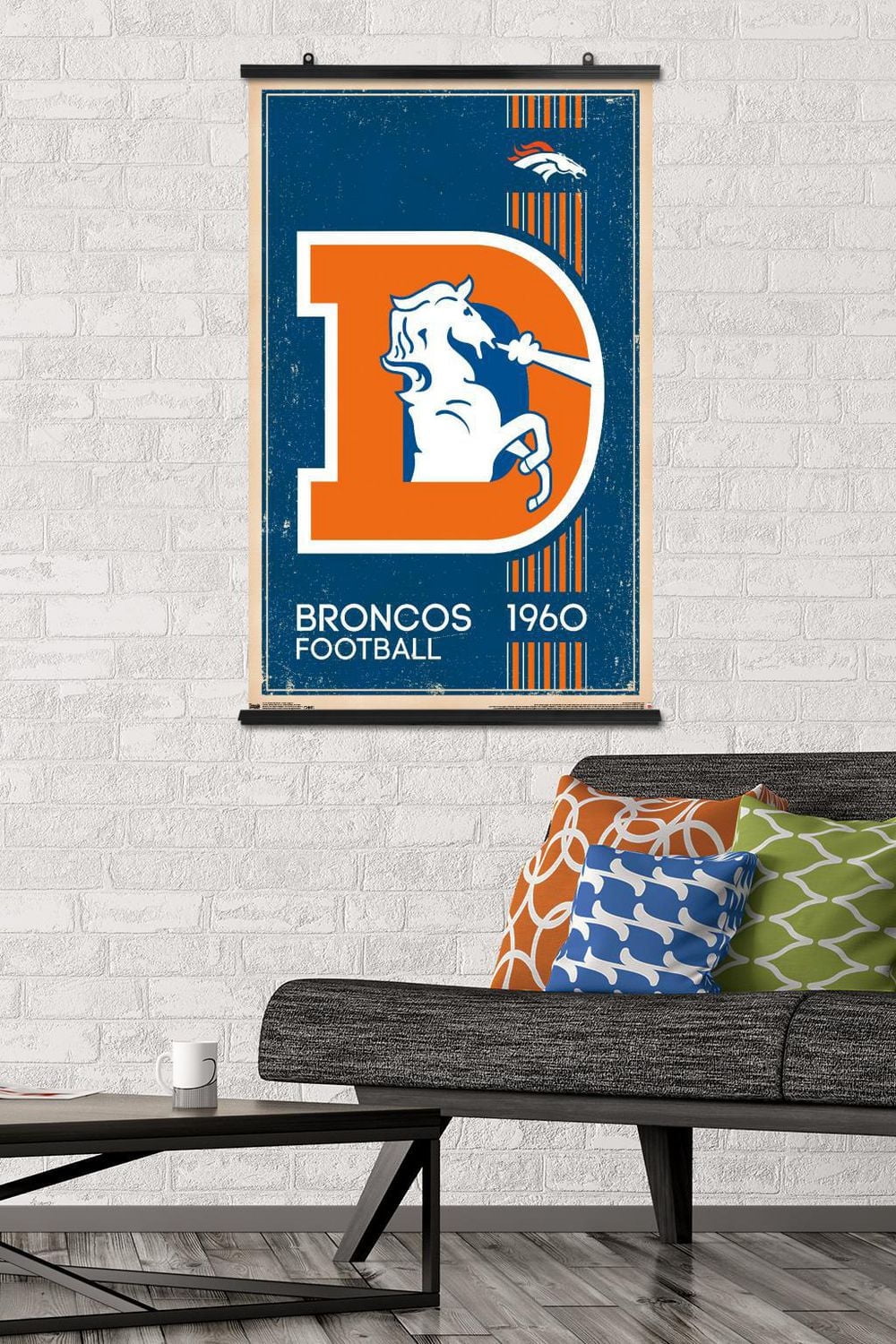 NFL Denver Broncos - Retro Logo 14 Wall Poster