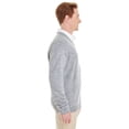 thumbnail image 3 of Harriton M420 Men's Pilbloc™ V-Neck Sweater-Grey Heather-4XL, 3 of 3