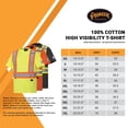 thumbnail image 6 of Pioneer 100% Cotton Reflective Safety T-Shirt, Black, L, V1050570-L, 6 of 6