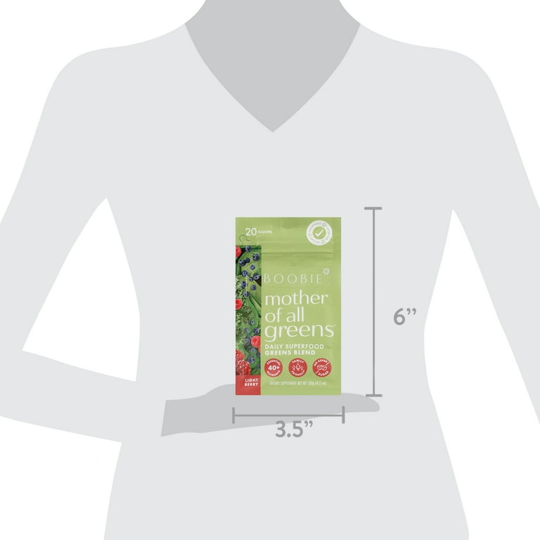 Mother of All Greens Daily Superfood Greens Blend, Light Berry