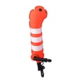 thumbnail image 2 of S SERENABLE Dive Surface Marker Buoy Lightweight Unique Gift Mini Inflatable Diving Buoy Fluorescent Orange, 2 of 9