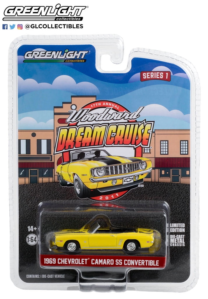 GREENLIGHT 1:64 2016 CHEVROLET CAMARO SS RED NEW UNVEILING EDITION