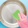 thumbnail image 6 of TABLZONE Dishwashing Sponge Dish Sponge Green Cleaning Supplies 1Pack, 6 of 8