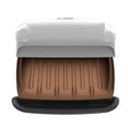 thumbnail image 2 of George Foreman 4-Serving Classic Plate Grill and Panini Press, Platinum, GR260P, 2 of 4