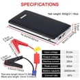 thumbnail image 2 of Kenally 30000mAh Portable Car Jump Starter Pack LED Banco de energía Fuente de alimentación de arranque de emergencia con Vehículos, repuestos y accesorios Mis Kenally VI003539-00, 2 of 6