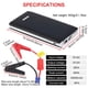 thumbnail image 2 of Scienceny 30000mAh Portable Car Jump Starter Pack LED Banco de energía Fuente de alimentación de arranque de emergencia con Vehículos, repuestos y accesorios Mis Scienceny VI003539-00, 2 of 6