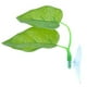 thumbnail image 5 of Cama de hojas artificiales, accesorios para acuario, decoración de pecera, potente ventosa, hoja de descanso para peces Betta, 5 of 5