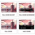 thumbnail image 4 of Japanese Scenery Credit Card Skins Cherry Blossom Debit Card Skin Sticker Covering Anime Personalized Bank Card Protecting Decals Waterproof No Bubble Slim for Key Gifts Card 7.3x5.4Inch, 4 of 8