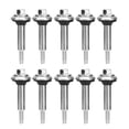 thumbnail image 1 of Reemplazo de Pernos de culata Jadeshay 10 piezas Tornillo de culata Hierro + caucho Plata + negro, 1 of 8