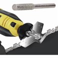 thumbnail image 3 of 20 Pieces Diamond Chainsaw Sharpener, Diamond Chainsaw Sharpener Burr Sharpening Stone for Chainsaws Stone File for Chainsaws 5.5mm (Silver), 3 of 5