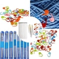 thumbnail image 4 of TAILTOSS Knitting Accessories 61Pcs Knitting Tools Set Assorted Color For Beginners, 4 of 8
